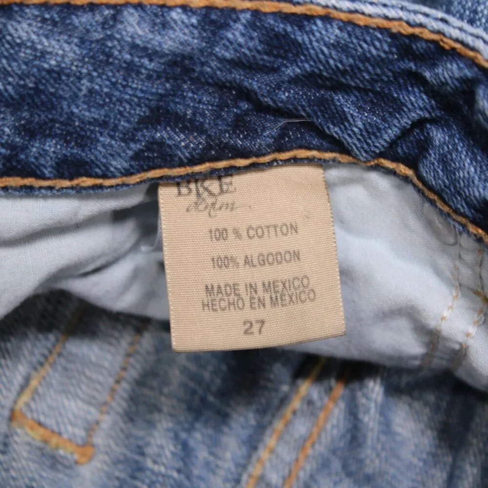 BKE Denim Medium Wash Blue Jean Bermuda Shorts Women's Size 27